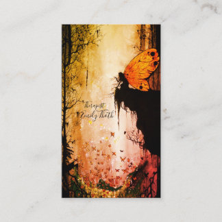 CARTE DE VISITE 蝶々の妖精