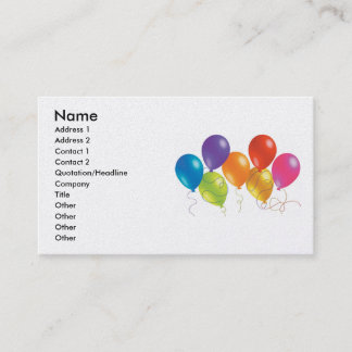 Carte De Visite 0000013, Nom, Adresse 1, Adresse 2, Contact 1...