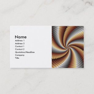 Carte De Visite 007 Fractal