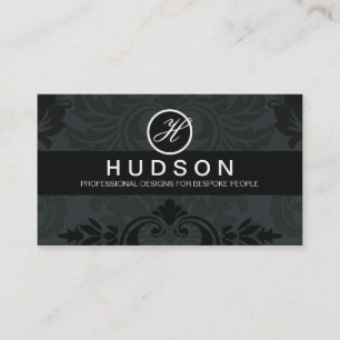 Carte de visite 01 de Modern Damask Company -