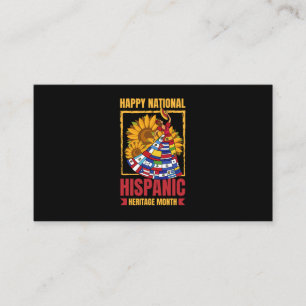 Carte De Visite 08.Patrimoine national hispanique Mois tous les pa