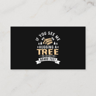 Carte De Visite 11.Si Vous Me Voyez Accrocher Un Arbre, J'Estime B