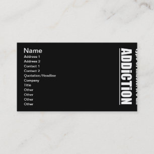 Carte De Visite 13770 techno type musique addiction devise de pré