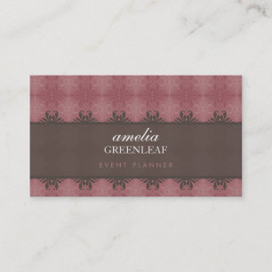 CARTE DE VISITE : : 13 modelés élégants