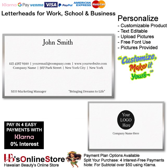 Carte De Visite 13 Modern Silver Logo Promote Company Brand Name (13 Modern Silver Logo Promote Company Brand Name Business Card.)