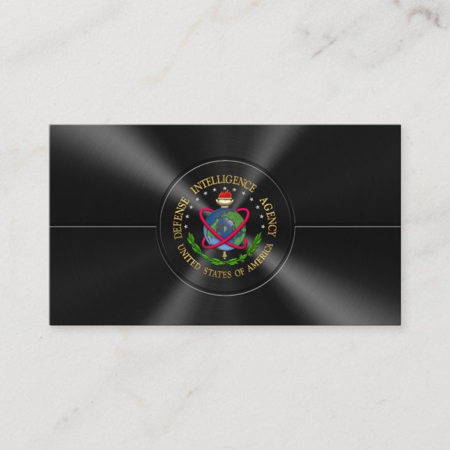 Carte De Visite [154] Agence du renseignement de la défense : Défe (Devant)