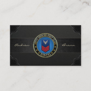 Carte De Visite [154] CG : Premier maître de première classe (PO