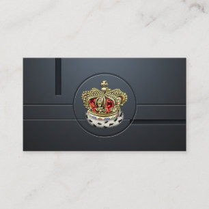 Carte De Visite [154] Couronne royale [Fourrure+Or][Rouge]