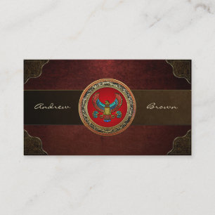 Carte De Visite [154] Treasure Trove : Faucon égyptien [3D]