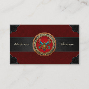Carte De Visite [154] Treasure Trove : Faucon égyptien [3D]