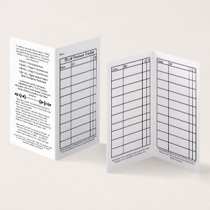 Carte De Visite 2021 Porte-monnaie pratique pour le suivi de la pr