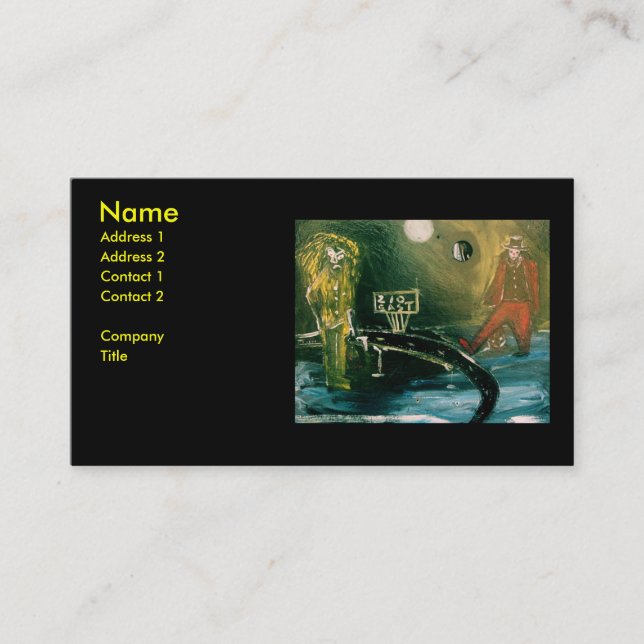 CARTE DE VISITE 210 EST (Devant)