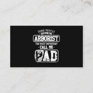 Carte De Visite 21.Arboriste pour une trée