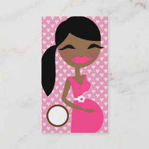 CARTE DE VISITE 311 AFRO-AMÉRICAIN ROSE DOUX DE LETITIA HOTT