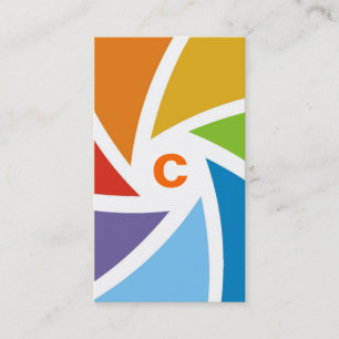 Carte De Visite 311-CAMERA PRÉPARENT l'ORANGE COLORÉE de  