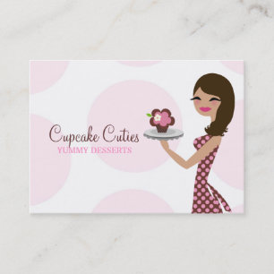 Carte De Visite 311 Carlie la brune BusinessCard de Cutie de petit