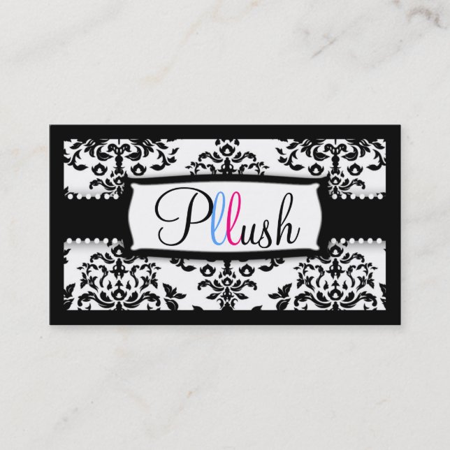 Carte De Visite 311 cerise sur le gâteau Pllush (Devant)