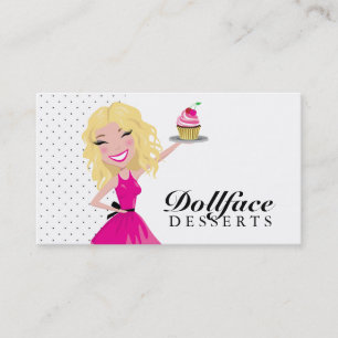 Carte De Visite 311 desserts Blondie de Dollface