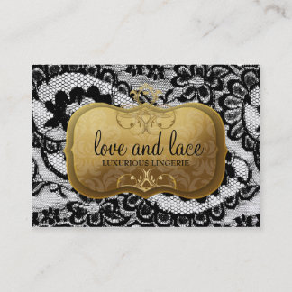 Carte De Visite 311-Lace de Luxe - fine couche d'or somptueuse