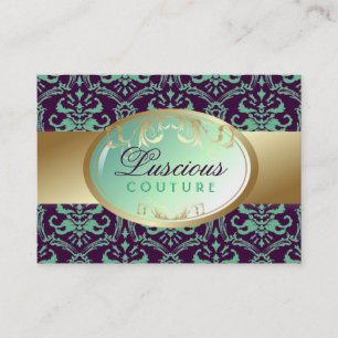 Carte De Visite 311-Luscious lueur - pourpre de Teal n