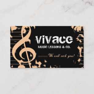CARTE DE VISITE 311-MUSICAL MAESTRO - PÊCHE GRUNGE