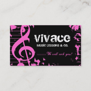 Carte De Visite 311-MUSICAL MAESTRO - ROSE de GRUNGE