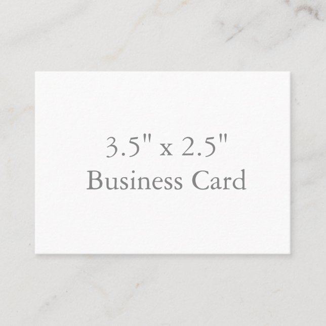 Carte De Visite 3,5" x 2,5" (Devant)