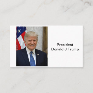 Carte De Visite 45 le Président Donald Trump