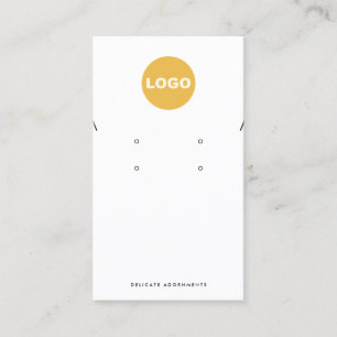 Carte De Visite 4 Collier à quatre trous à oreille Ajouter Porte-l