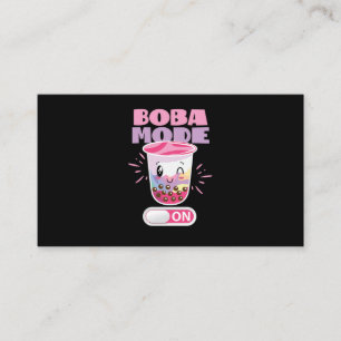 Carte De Visite 53.Boba Tea Mode Boba Activé