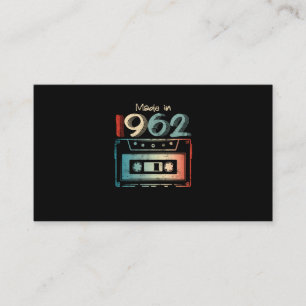 Carte De Visite 60 Cadeaux Anniversaire Année Vieux Fabriqué en 19