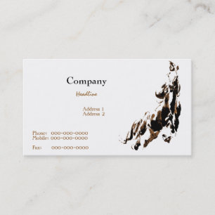 Carte de visite à cheval