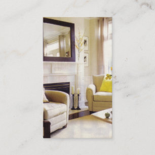 Carte de visite à la maison d'échafaudage