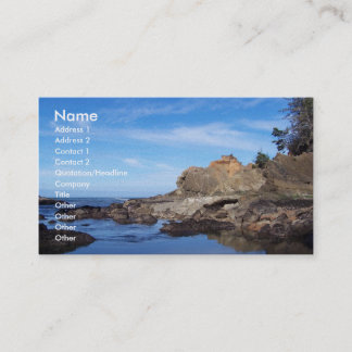 Carte De Visite À la mer