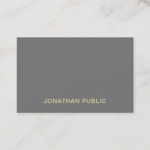 Carte De Visite À la mode professionnel élégant moderne de