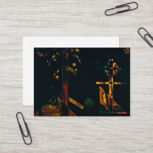 Carte De Visite À Nina pour Noël par Wassily Kandinsky