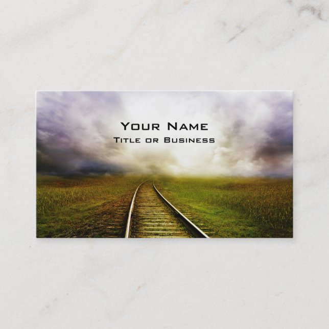 Carte De Visite À travers les milles (Devant)