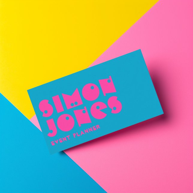 Carte de visite à typographie moderne fantaisiste (Créateur téléchargé)