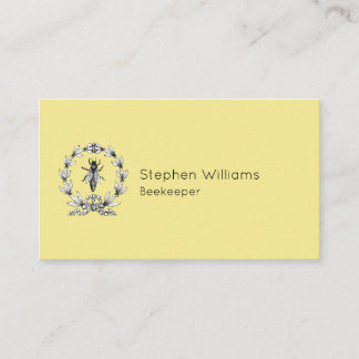 Carte De Visite Abee Abee Keeper Apairist de miel | Queen Bee