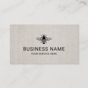 Carte De Visite Abeille Miel frais Apiary Elégant Linge