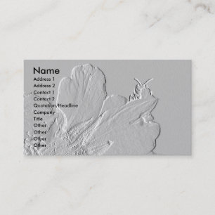 Carte De Visite Abeille sur la conception de pétales de fleur
