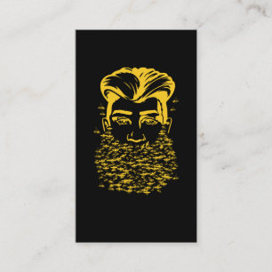 Carte De Visite Abeilles Portées Abeille Moustache Papa Abeilles