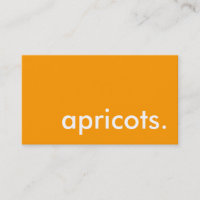 abricots.