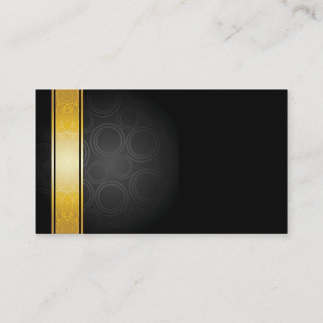 carte de visite abstrait (Devant)