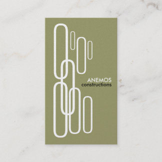 Carte De Visite abstrait