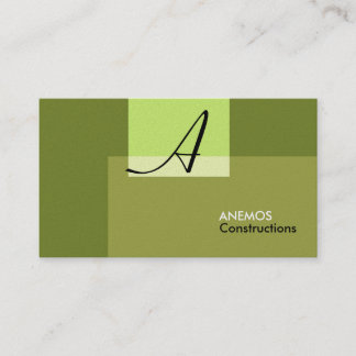 Carte De Visite abstrait
