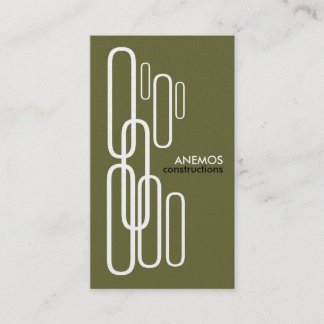 Carte De Visite abstrait