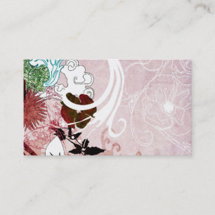 Carte de visite abstrait