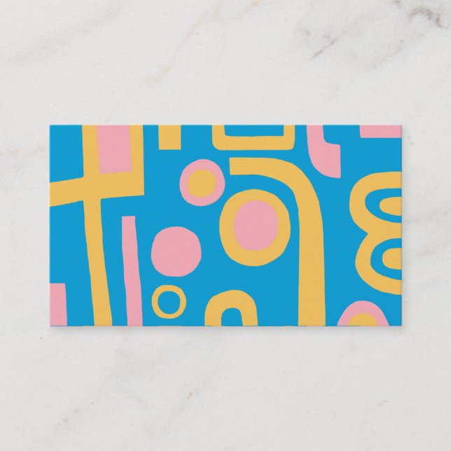 Carte De Visite Abstrait 170914 (Devant)