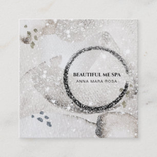 *~* Carte de visite Abstrait de Parties scintillan